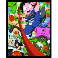 Genérico - Cuadro Decorativo Dragon Ball Medidas 30X40 Cm