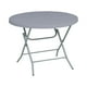 thumbnail image 1 of Mesa Plegable Redonda 80x74 Cms Gris Northwest, 1 of 5