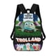 thumbnail image 1 of Trolland-theme Backpack, Campus style schoolbag Bookbag with Adjustable Shoulder Straps And Large Zip Compartment, Unisex Travel Bags., 1 of 6