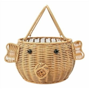 Genérico - Canasto Decorativo Cesta Organizadora Diseño Animal Jhn