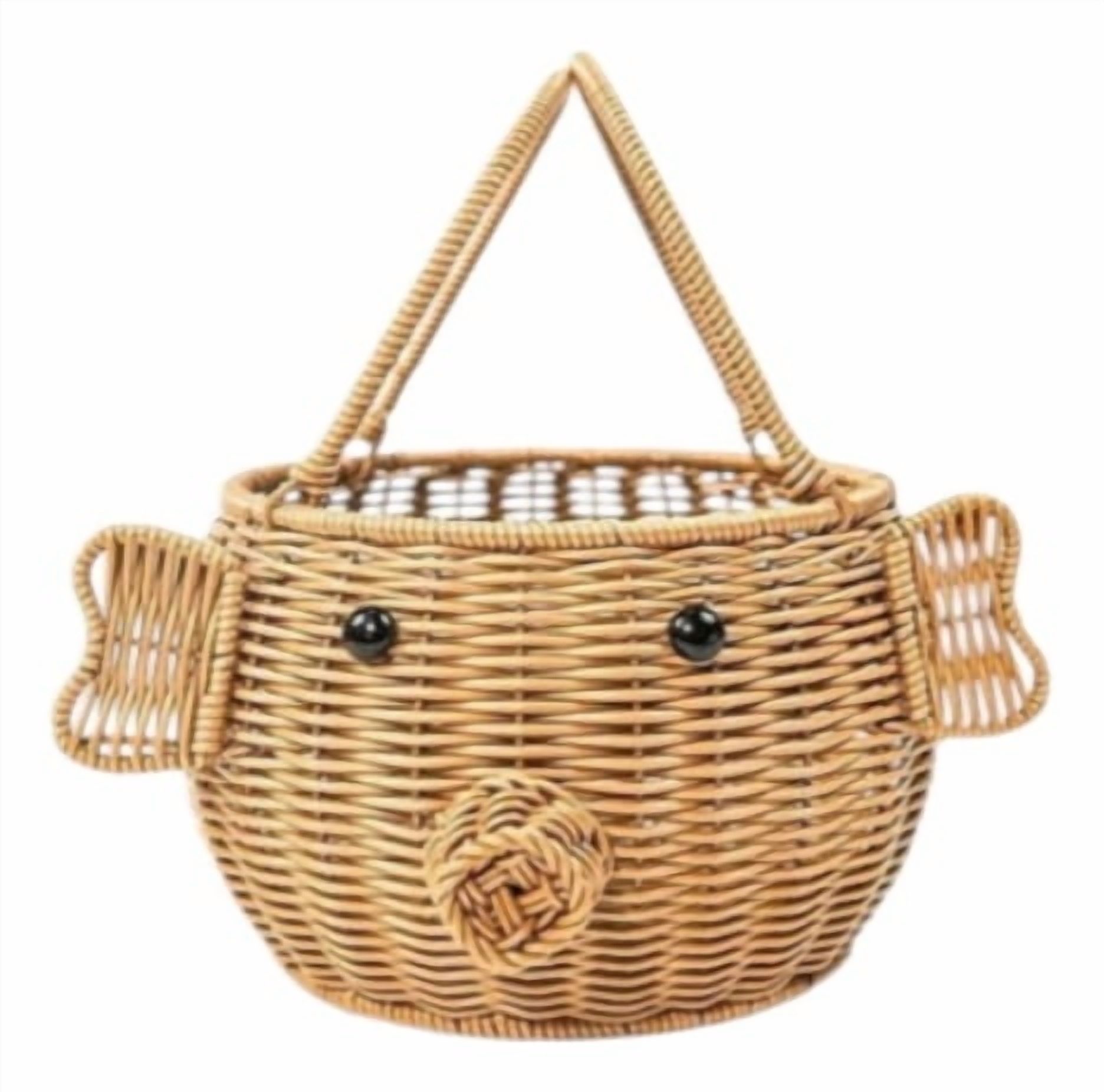 Genérico - Canasto Decorativo Cesta Organizadora Diseño Animal Jhn