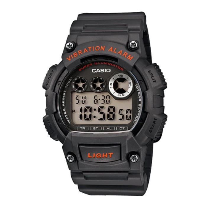 Reloj Digital Negro Casio W-735h-8av