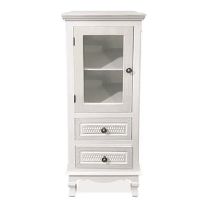 Sorento - Vitrina 2 Cajones Y Vidrio Recto - S0445