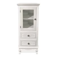 Sorento - Vitrina 2 Cajones Y Vidrio Recto - S0445