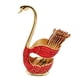 thumbnail image 3 of Cisne Vajilla Soporte Base Cubiertos Palillos Tenedores Cubiertos Set Rojo, 3 of 5