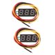 thumbnail image 3 of 2PCS 0.28In 3Wire LED DC 0-100V Voltímetro Medidor De Voltaje Digital Probador Rojo, 3 of 5