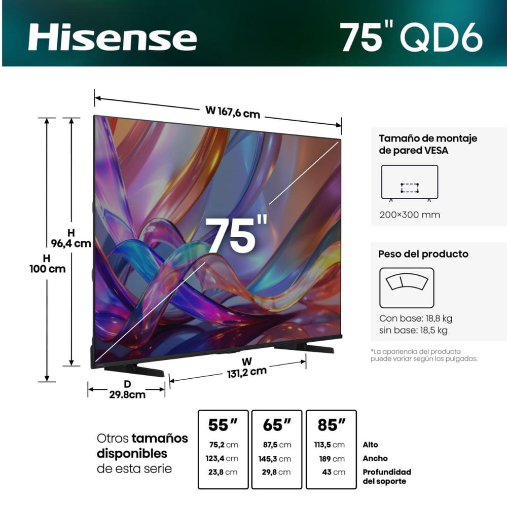 Hisense 75QD68SG, foto 9