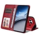 thumbnail image 2 of Funda Billetera para OnePlus Nord 4 5G con Porta Tarjetas y Soporte Ajustable Rojo, 2 of 5