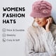 thumbnail image 4 of Gorro de invierno con ala de punto cálido, 4 of 5
