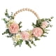 thumbnail image 1 of Guirnalda De Peonía Rosa Artificial Guirnalda Floral De Imitación Para Sala De Estar Con Ventana, 1 of 3