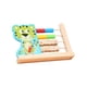 thumbnail image 5 of Juguete De Aprendizaje De Matemáticas Reloj De Aprendizaje De Madera Clásico Para Niños Pequeños Tiger, 5 of 5