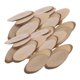 thumbnail image 1 of Rebanadas De Madera De árboles Naturales óvales De 40 Piezas Para Decoraciones De Casas De Boda Rústicas, 1 of 5