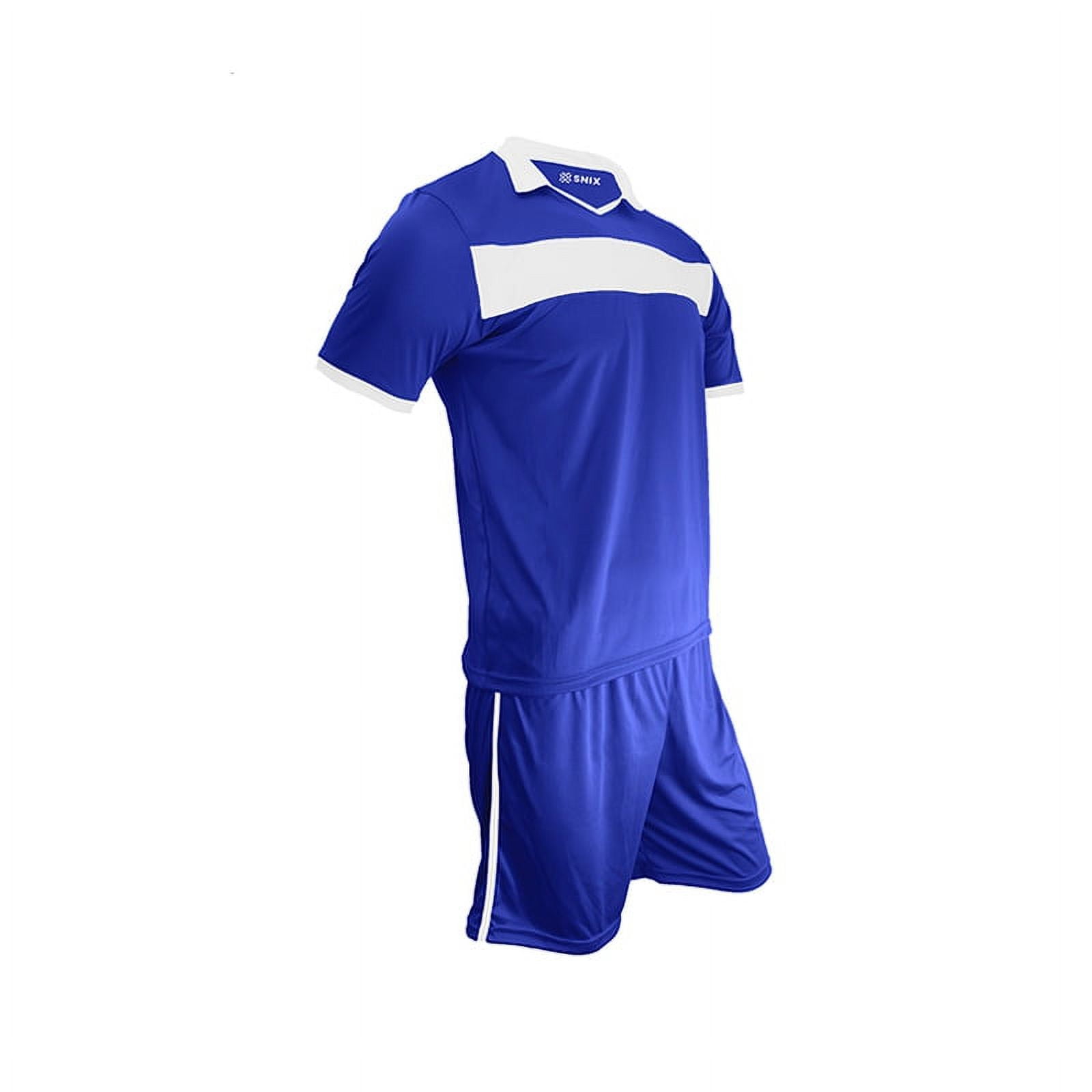 Snix - Uniforme De Futbol Infantil Zid Azul Rey Talla 12
