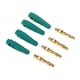 thumbnail image 2 of Set 4pcs Cable De Altavoz De Audio Musical Cable Conector De Conector Banana 50mm Verde, 2 of 5