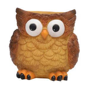 Magideal - Maceta De Flores, Maceteros De Animales, Maceta De Dibujos Animados, Florero, Decoración, Portalápices, Estatuilla De Búho Para Cocina, Jardín, Hogar, Estilo A