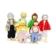 thumbnail image 3 of Figuras De Personas En Miniatura De Familia Feliz Y Adorable Con Poses Articuladas Para Casa De Muñecas, 3 of 5