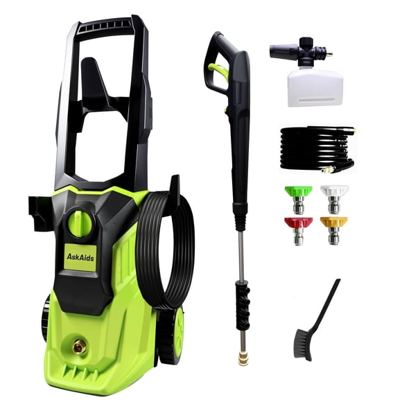 Lavadora a presión AskAids Power Washer de 2500 PSI con cañón de espuma
