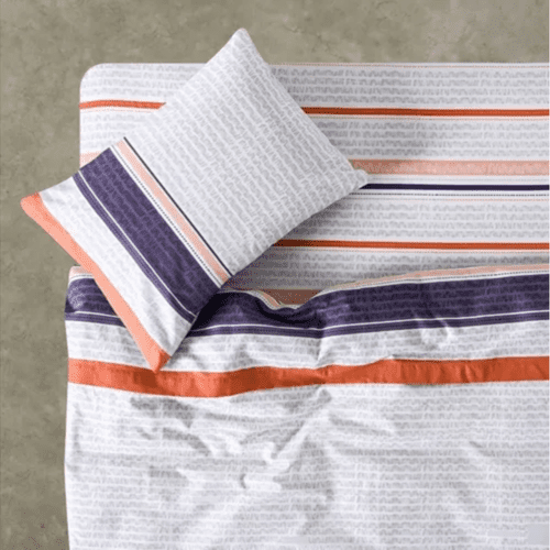 Genérico - Sabanas Cannon King 144 Hilos Diseño Loden