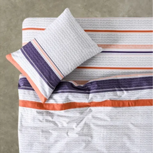 Genérico - Sabanas Cannon King 144 Hilos Diseño Loden