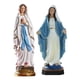 thumbnail image 3 of 2 Piezas Estatua De La Virgen María Figura Hecha A Mano Regalo Religioso Navidad Decorativo Para El Hogar, 3 of 5