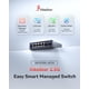 thumbnail image 2 of Switch de red XikeStor de 6 puertos 2.5G administrable por web y sin ventilador, 2 of 8