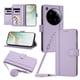 thumbnail image 1 of Funda Cartera de Cuero Sintético para Xiaomi 15 Ultra, Morado Claro, 1 of 6