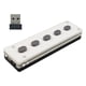 thumbnail image 2 of Mini Teclado Programable De 5 Teclas Teclado Inalámbrico Para Juegos Modo Dual Universal Con Receptor USB, 2 of 5