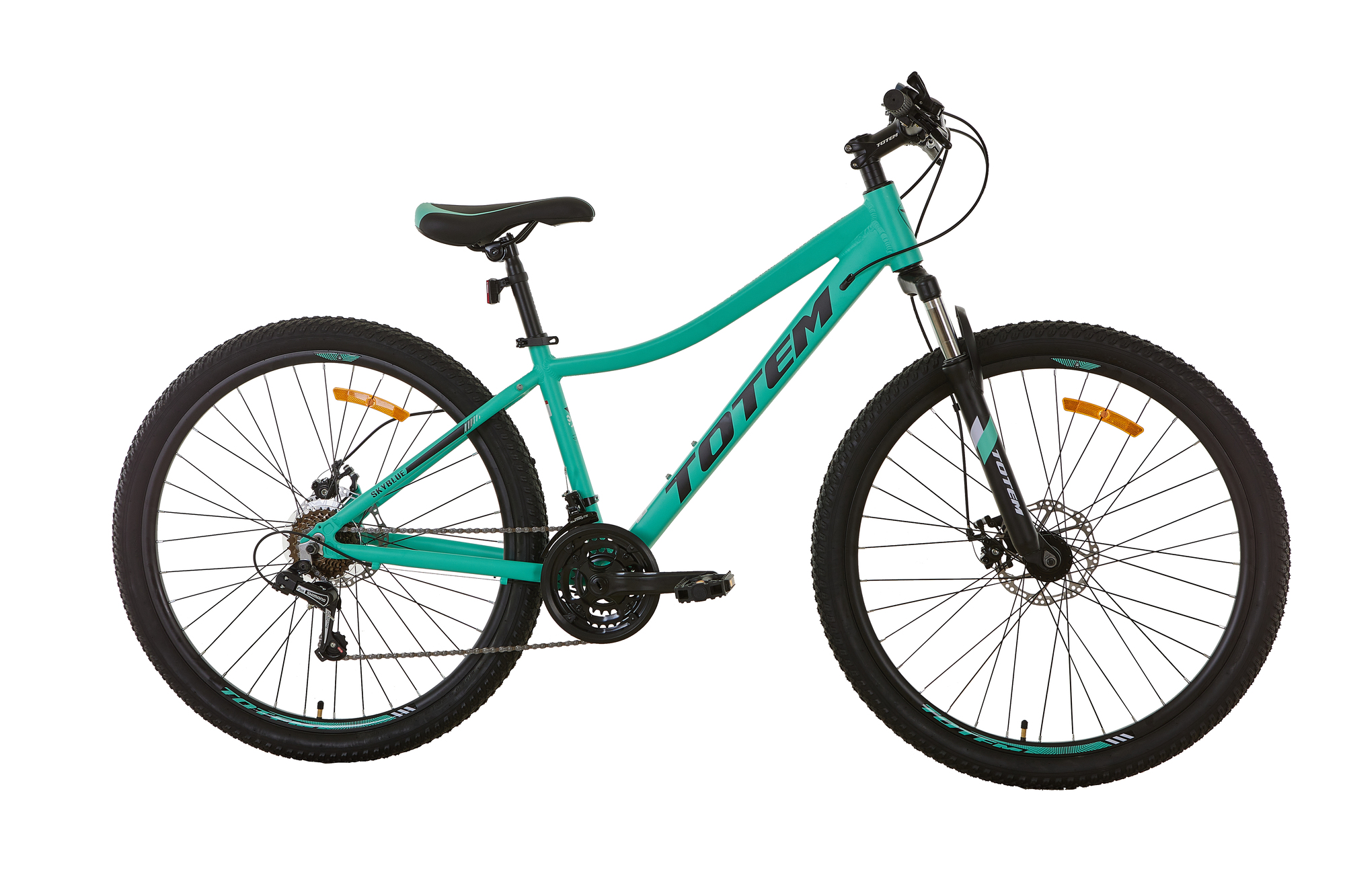 Bicicleta Totem Mtb Aro 27.5*17 Skyblue Color Turquesa