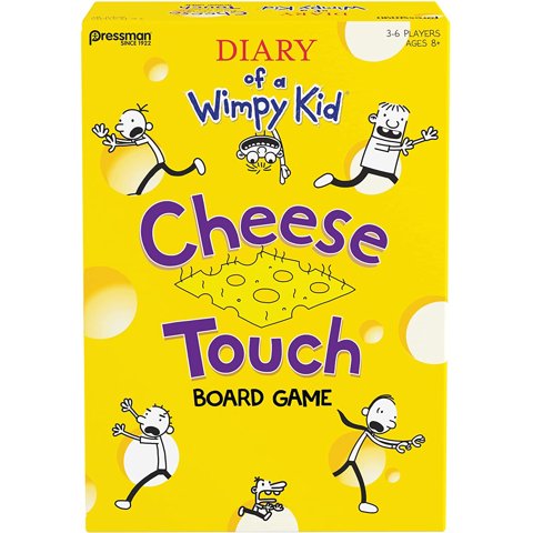 Diary Of A Wimpy Kid Cheese Touch Game - Carrera Hasta El Final Mientras Aprendes Sobre Tu Pressman Pressman