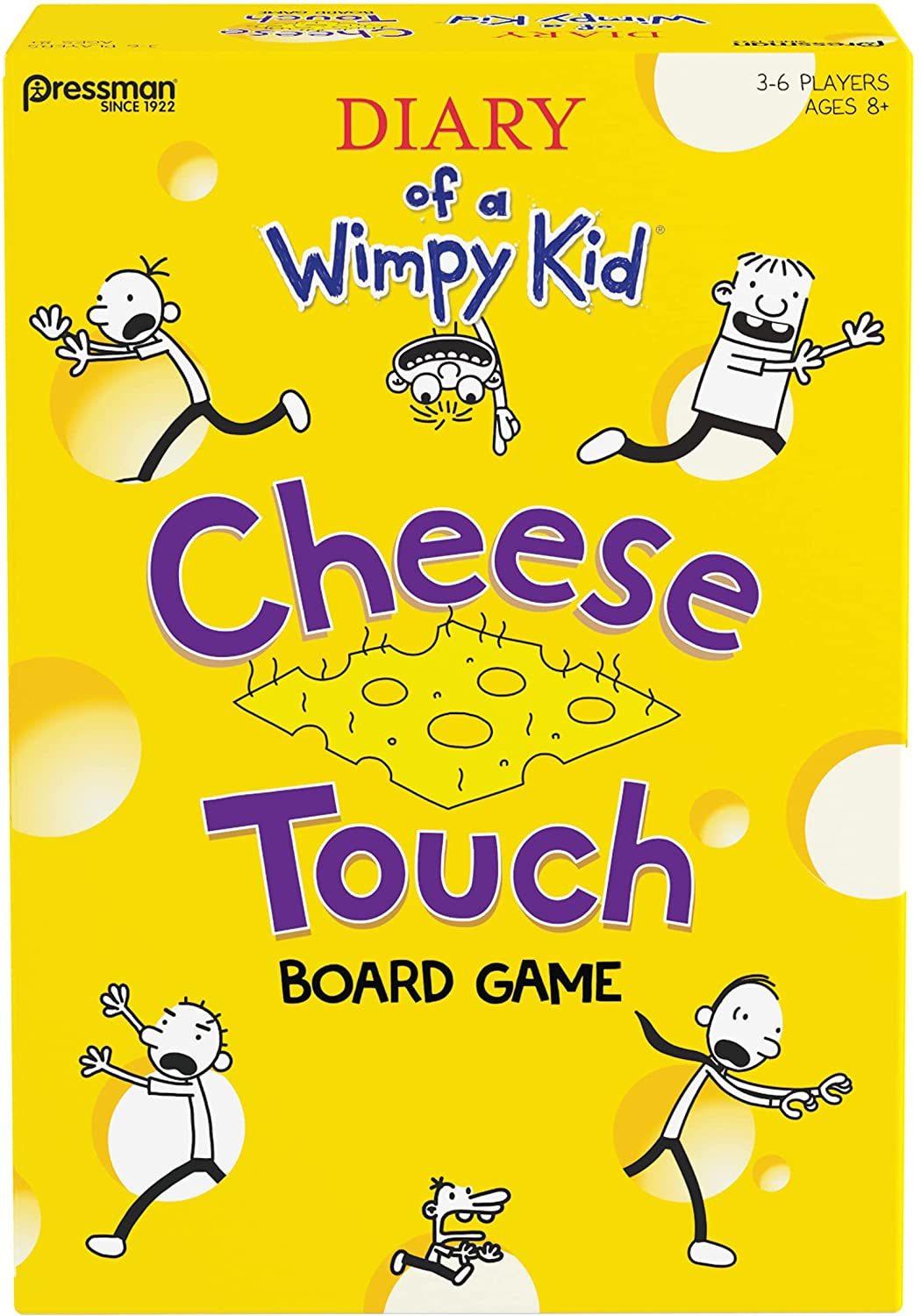 Diary Of A Wimpy Kid Cheese Touch Game - Carrera Hasta El Final Mientras Aprendes Sobre Tu Pressman Pressman
