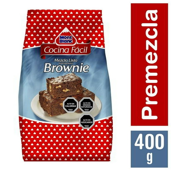 Premezcla Cocina Fácil Brownies Bolsa, 400 g