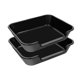thumbnail image 1 of Caja de arena Blaucasa 61 cm x 51 cm ABS negra – Pack de 2, 1 of 8