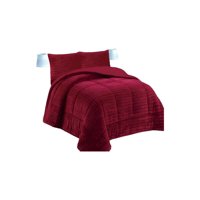 Genérico - Cobertor Con Chiporro 2 Plazas 230X250Cm Burdeo B7