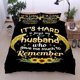 thumbnail image 1 of Sunflower It Hard To Forget My Husband Quilt Duvet Cover Set Queen Home Textiles3-Piece Bedding Set, 1 of 5