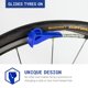 thumbnail image 5 of Palanca para Neumáticos de Bicicleta Rehook Tyre Glider Herramienta Portátil, 5 of 8