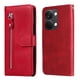 thumbnail image 4 of Funda con Cremallera para OnePlus Nord 3, Carcasa Cartera de Cuero PU con Soporte y Tarjetero, 4 of 6