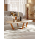 thumbnail image 3 of Mesa de Centro Oval 120x68cm - Blanco, 3 of 3
