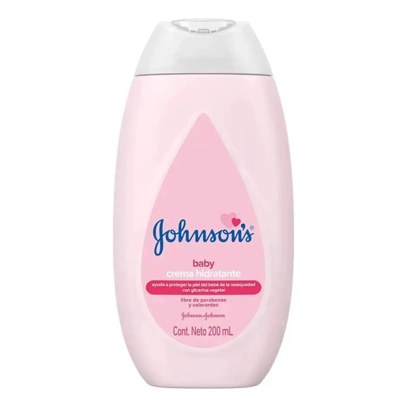 jOHNSONS BABY CREMA HIDRATANTE CUERPO Y ROSTRO 200ML