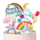 thumbnail image 1 of Decoración Para Tarta Movinpe Unicornio Arcoíris Set, 1 of 3