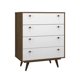 thumbnail image 1 of Comoda Retro35 Rustico Blanco, 1 of 4