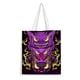 thumbnail image 1 of Gengar Bolso de tela con estampado de lienzo para mujer, bolsa de compras reutilizable y estética, con cremallera interior, regalo para mujer, 35 × 40 cm., 1 of 6