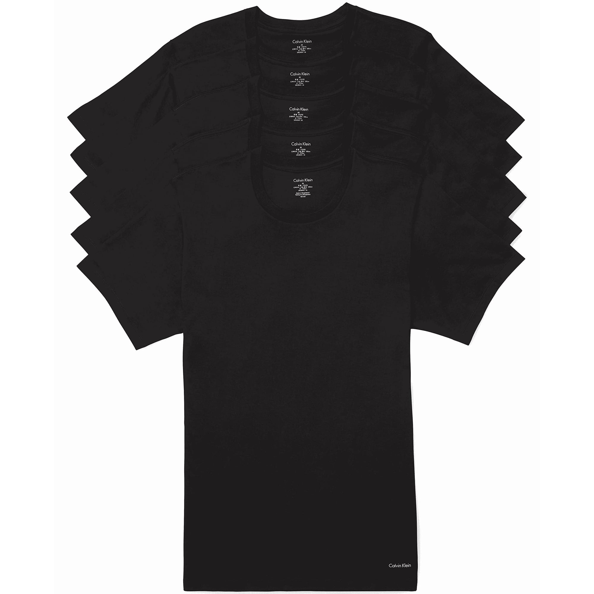 Camisas Clásicas De Algodón Calvin Klein Para Hombre, Paquete De 5