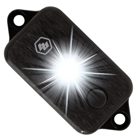 Luz LED de techo Baja Designs 398051 negra con interruptor
