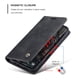 thumbnail image 5 of CaseMe Funda de Cuero para iPhone 17 Pro Max, Funda de Cuero Tipo Billetera con Tarjetero, Cierre Magnético, a Prueba de Golpes, Soporte, Funda Protectora para iPhone 17 Pro Max, Negro, 5 of 12