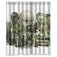 thumbnail image 1 of Cortina de ducha de Breaking Bad Heisenberg, juego de cortinas de baño con ganchos, tamaño 60 x 72 pulgadas, 1 of 3