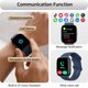 thumbnail image 3 of Reloj Inteligente VAOYAO de 1.83 pulgadas para iPhone y Android con Monitor de Sueño, 3 of 8