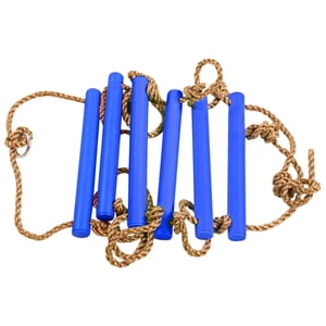 Bothyi - Escalera De Cuerda Para Niños Para El Marco De Escalada Al Aire Libre Y La Casa Del Árbol De Madera Para Niños