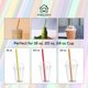 thumbnail image 3 of Pajitas desechables para batidos Homelance, 700 unidades, colores surtidos, 3 of 6