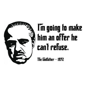Rienda Libre Graphics - Decomural The Godfather Movie Ws-34155