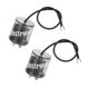 thumbnail image 1 of Unique Bargains 2 Piezas 2 Pines Relé Intermitente Electrónico LED con Cable de Tierra para Automóvil, 1 of 7